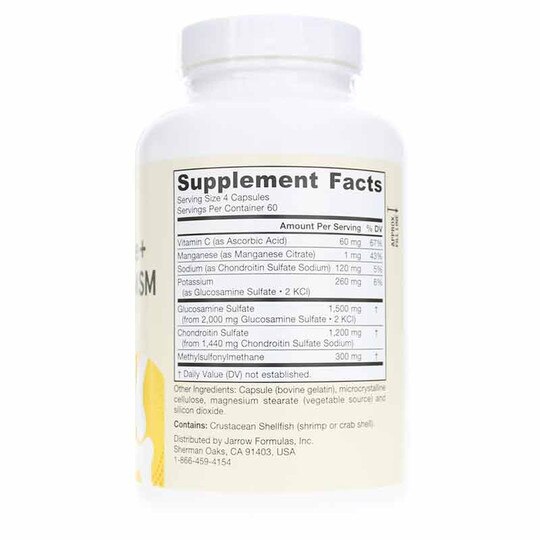 Glucosamine + Chondroitin + MSM, JRF